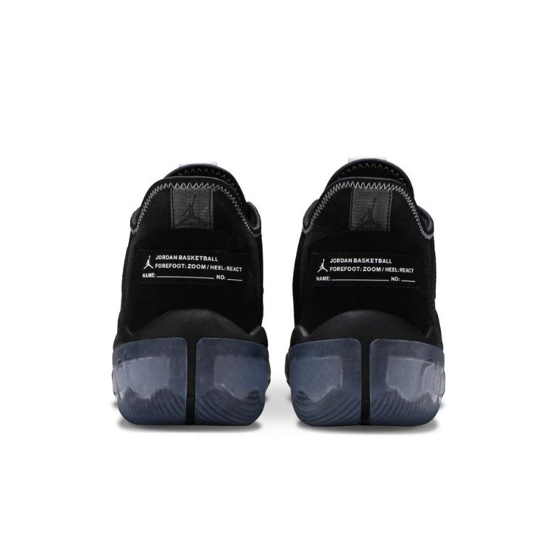 Air Jordan React Elevation Mustavalkoiset Miesten Kengät