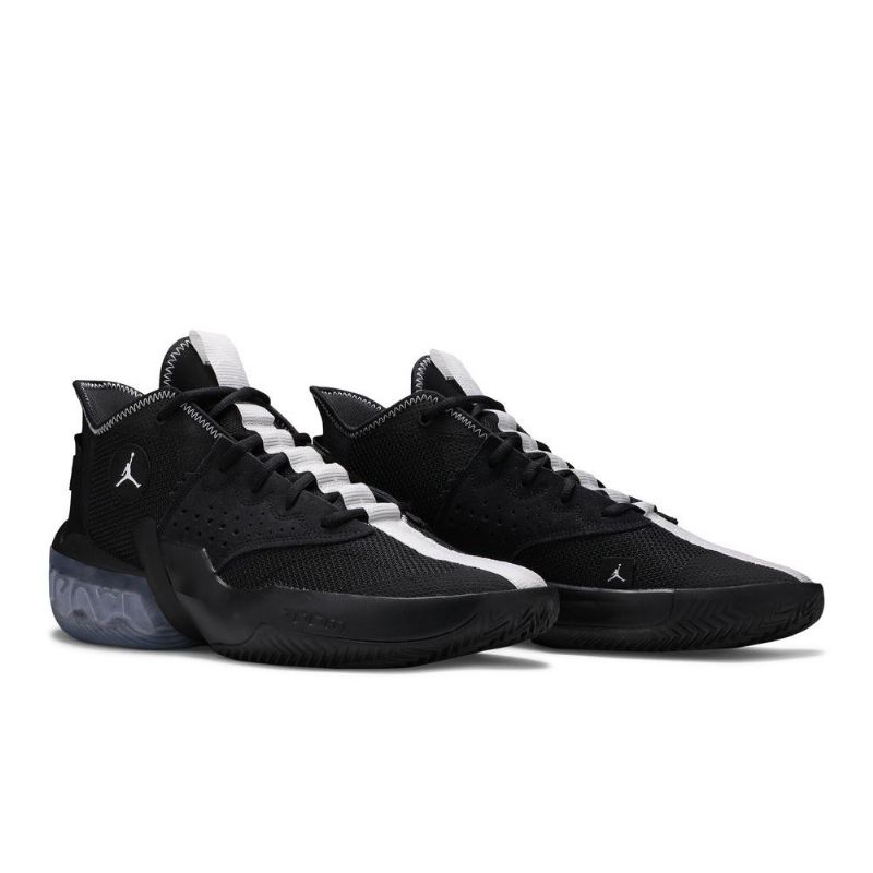 Air Jordan React Elevation Mustavalkoiset Miesten Kengät