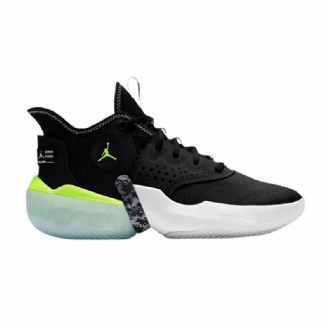 Air Jordan React Elevation Pf Musta Valkoinen Vihreä Harmaa Miesten Kengät