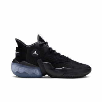 Air Jordan React Elevation Pf Mustavalkoiset Miesten Kengät