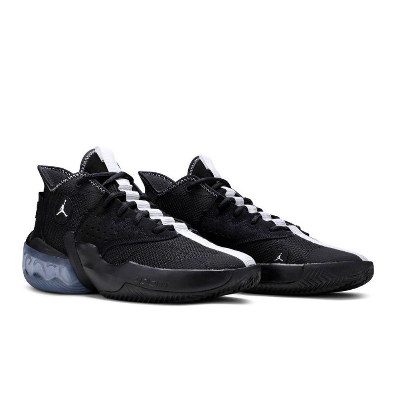 Air Jordan React Elevation Pf Mustavalkoiset Miesten Kengät