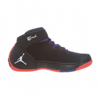 Air Jordan Melo 1.5 Musta Purppura Punainen Valkoinen Miesten Kengät