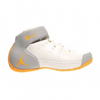 Air Jordan Melo 1.5 Valkoinen Harmaa Kulta Miesten Kengät