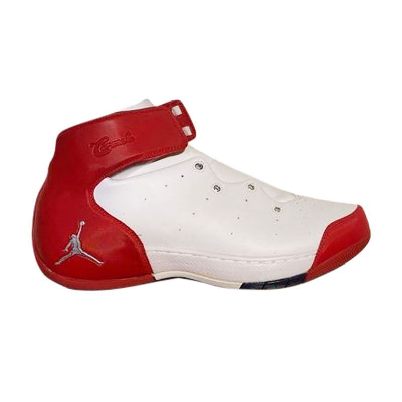 Air Jordan Melo 1.5 Valkoiset Punaiset Miesten Kengät