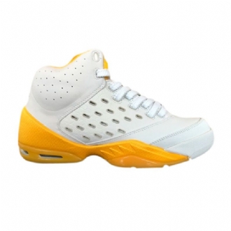 Air Jordan Melo 5.5 Valkoiset Keltaiset Miesten Kengät