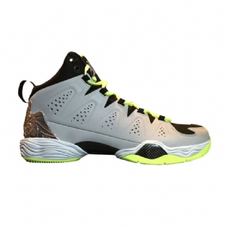 Air Jordan Melo M10 Hopea Musta Vihreä Miesten Kengät