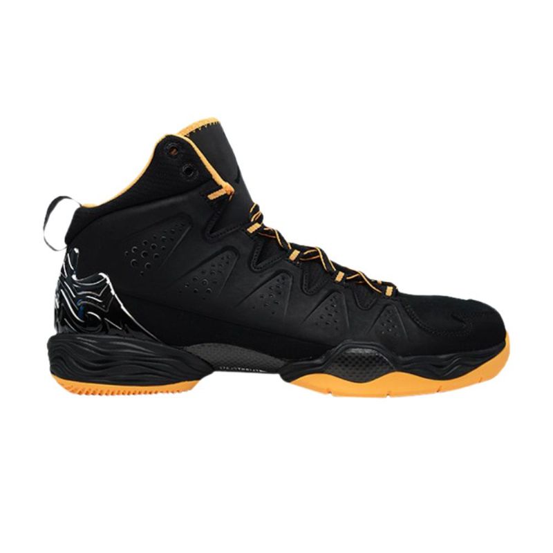 Air Jordan Melo M10 Mid Musta Oranssi Miesten Kengät