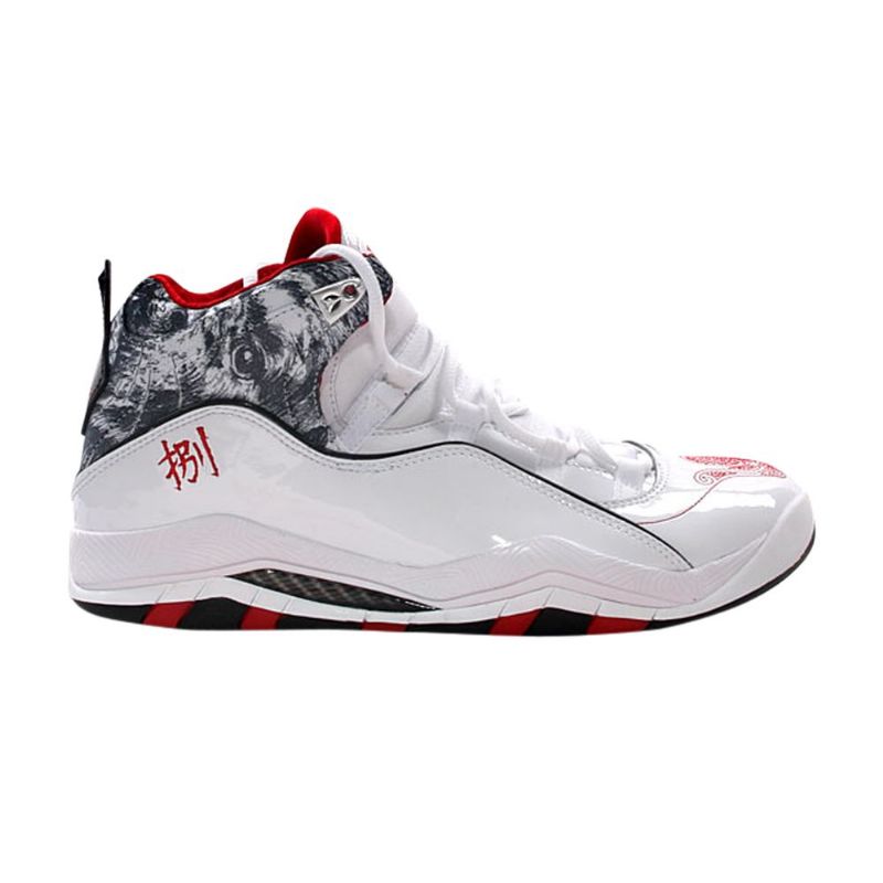 Air Jordan Melo Supreme Olympia Valkoiset Laivastonpunaiset Miesten Kengät