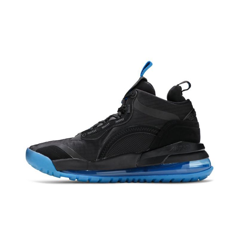 Air Jordan Aerospace 720 Mustat Siniset Miesten Kengät