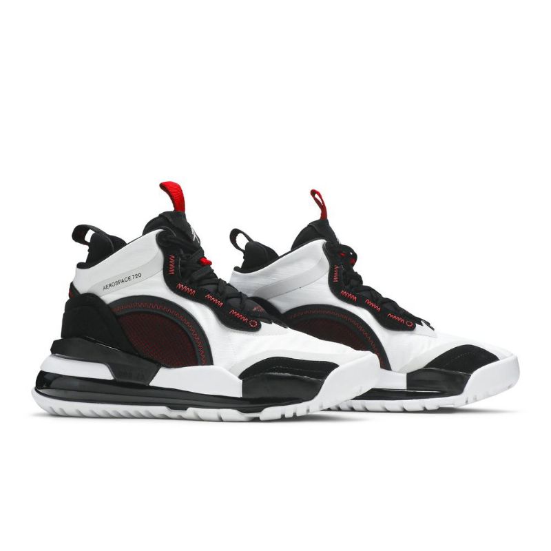 Air Jordan Aerospace 720 Valkoiset Mustat Punaiset Miesten Kengät