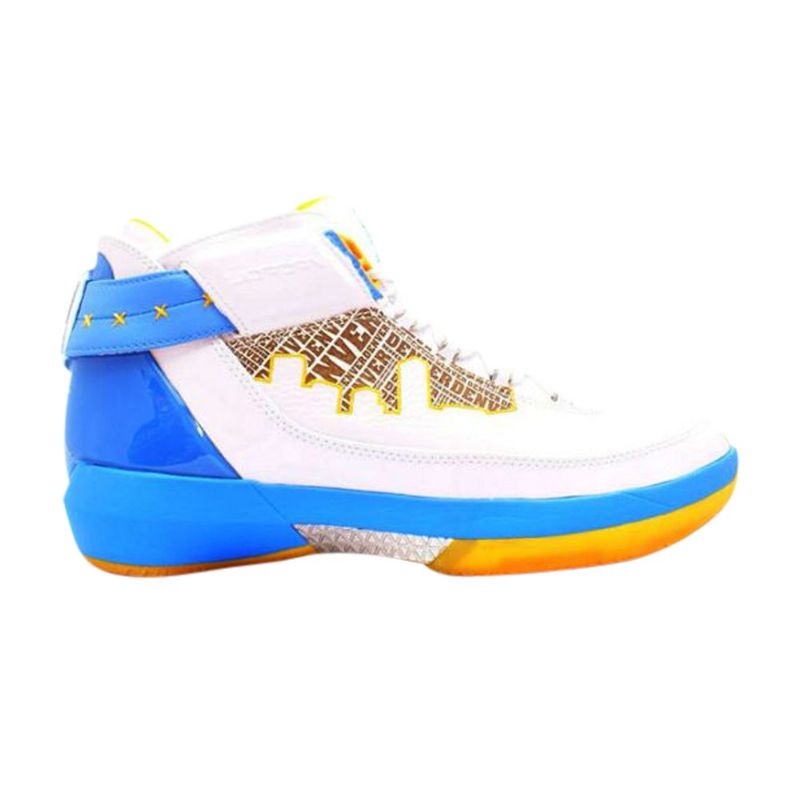 Air Jordan 22 Ja Valkoiset Siniset Miesten Kengät