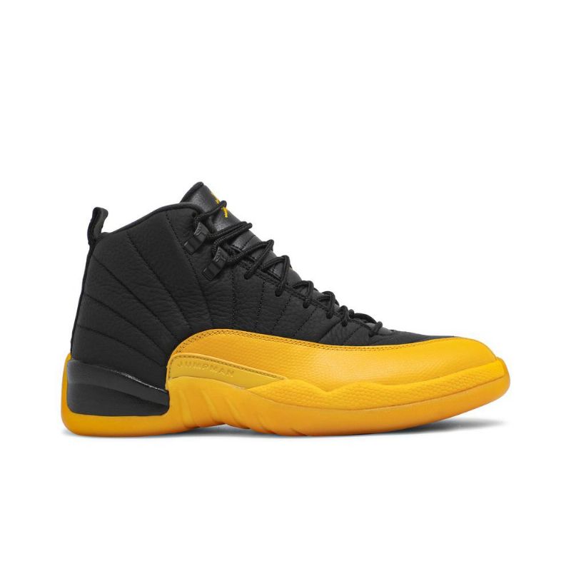 Air Jordan 12 Retro Mustakultaiset Miesten Kengät