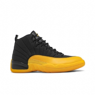 Air Jordan 12 Retro Mustakultaiset Miesten Kengät