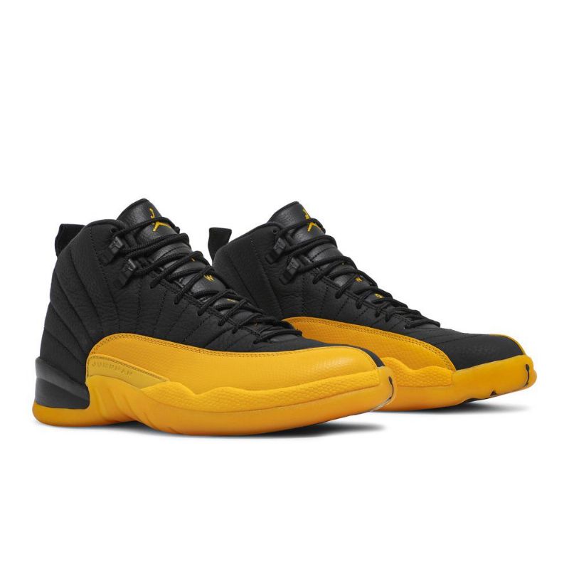 Air Jordan 12 Retro Mustakultaiset Miesten Kengät