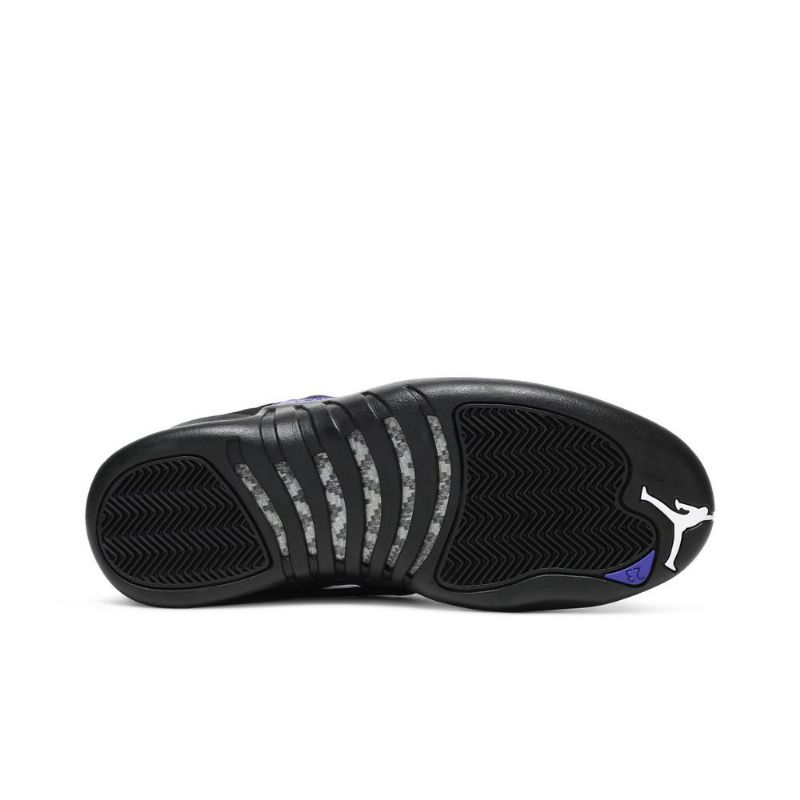 Air Jordan 12 Retro Mustat Siniset Miesten Kengät
