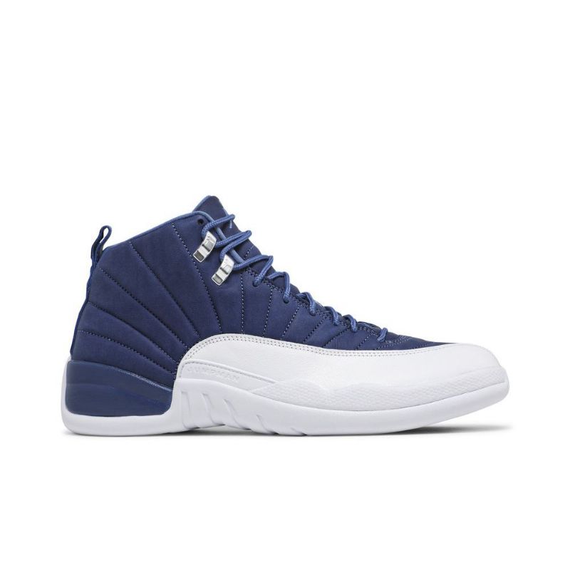 Air Jordan 12 Retro Sininen Valkoinen Miesten Kengät