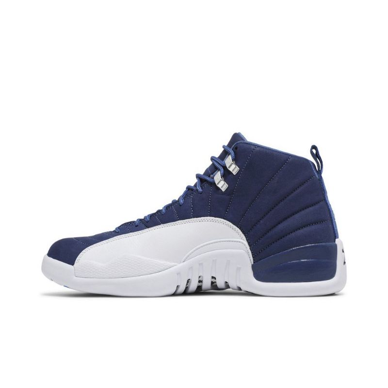 Air Jordan 12 Retro Sininen Valkoinen Miesten Kengät