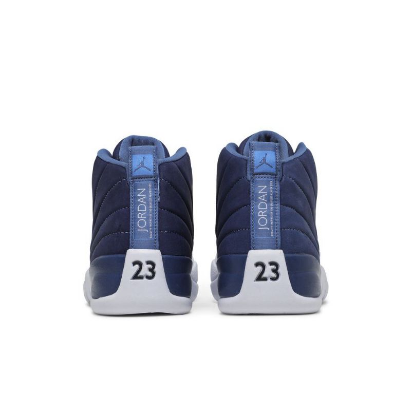 Air Jordan 12 Retro Sininen Valkoinen Miesten Kengät