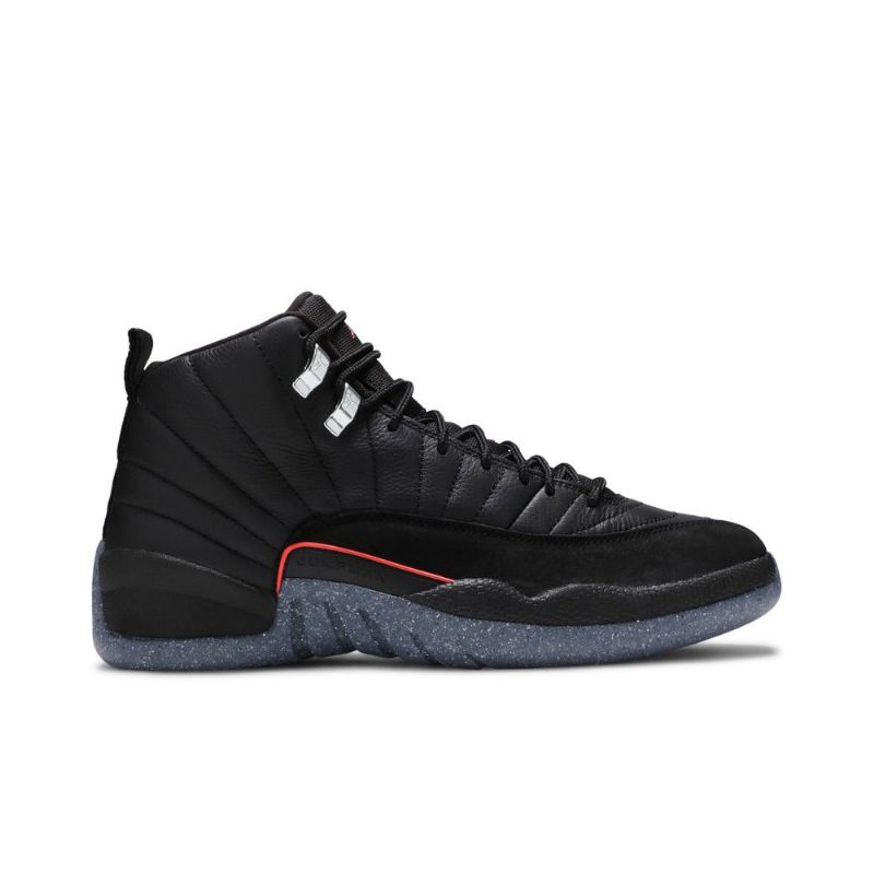 Air Jordan 12 Utility Musta Punainen Valkoinen Miesten Kengät