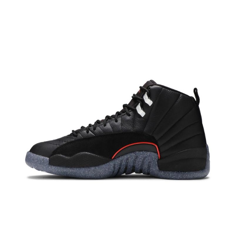 Air Jordan 12 Utility Musta Punainen Valkoinen Miesten Kengät