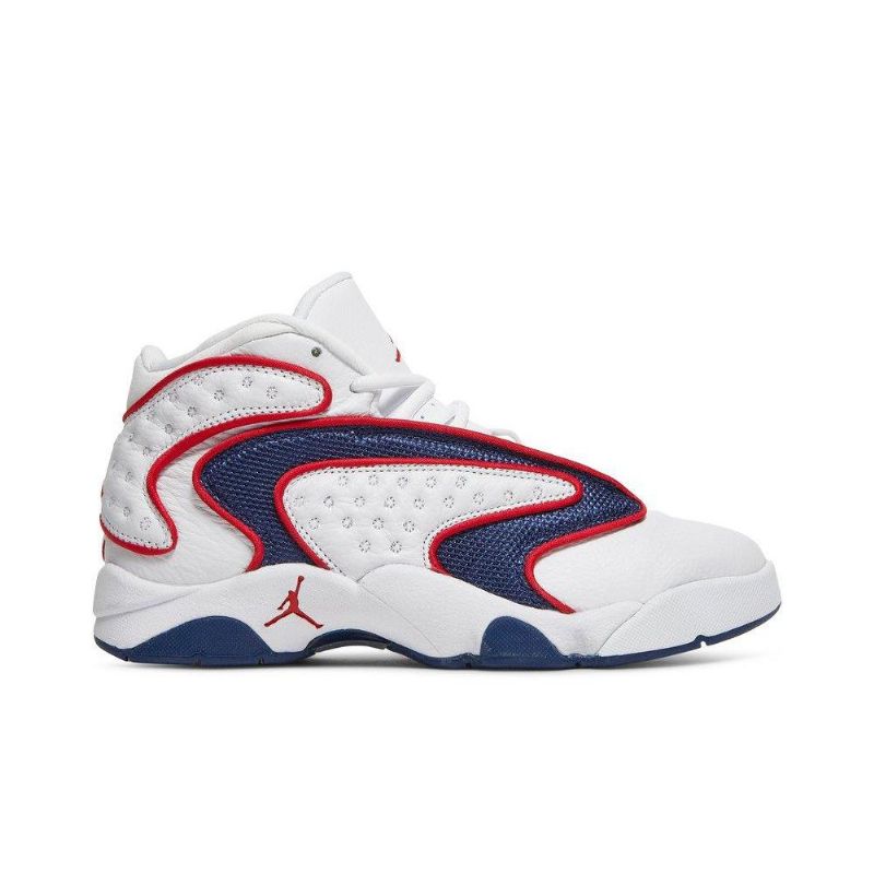 Air Jordan Ja Valkoiset Punaiset Laivastonsiniset Naisten Kengät