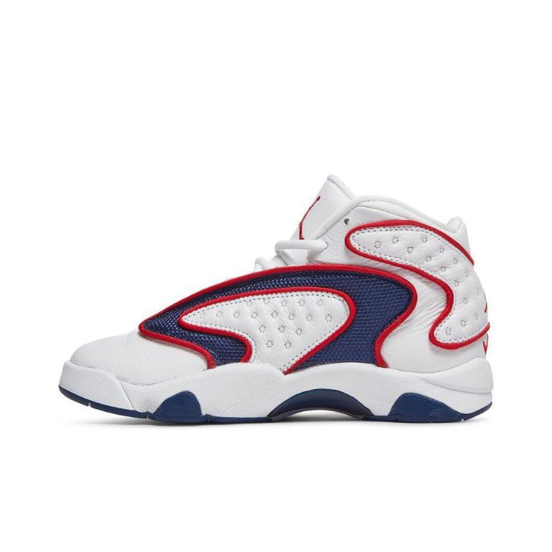 Air Jordan Ja Valkoiset Punaiset Laivastonsiniset Naisten Kengät