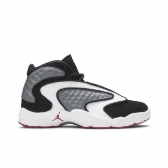 Air Jordan Og Musta Harmaa Valkoinen Purppura Naisten Kengät