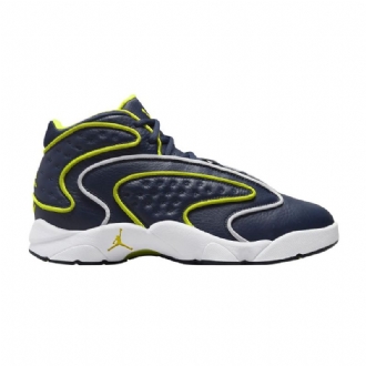 Air Jordan Og Tummansininen Vihreä Harmaa Naisten Kengät