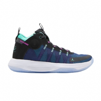 Air Jordan Jumpman 2020 Mustat Vihreät Siniset Purppurat Miesten Kengät