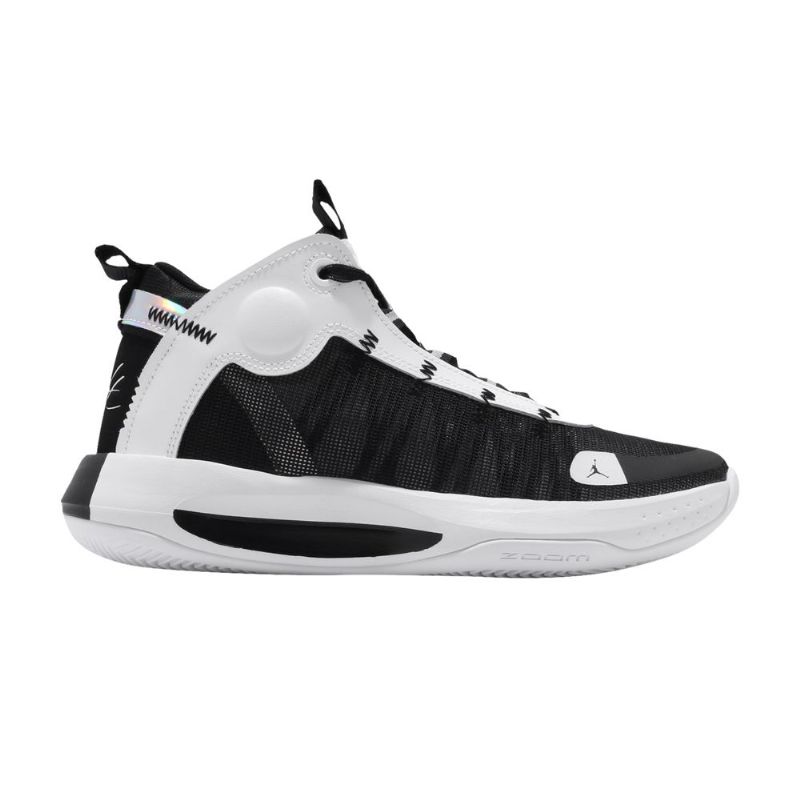Air Jordan Jumpman 2020 Pf Mustavalkohopeaiset Miesten Kengät