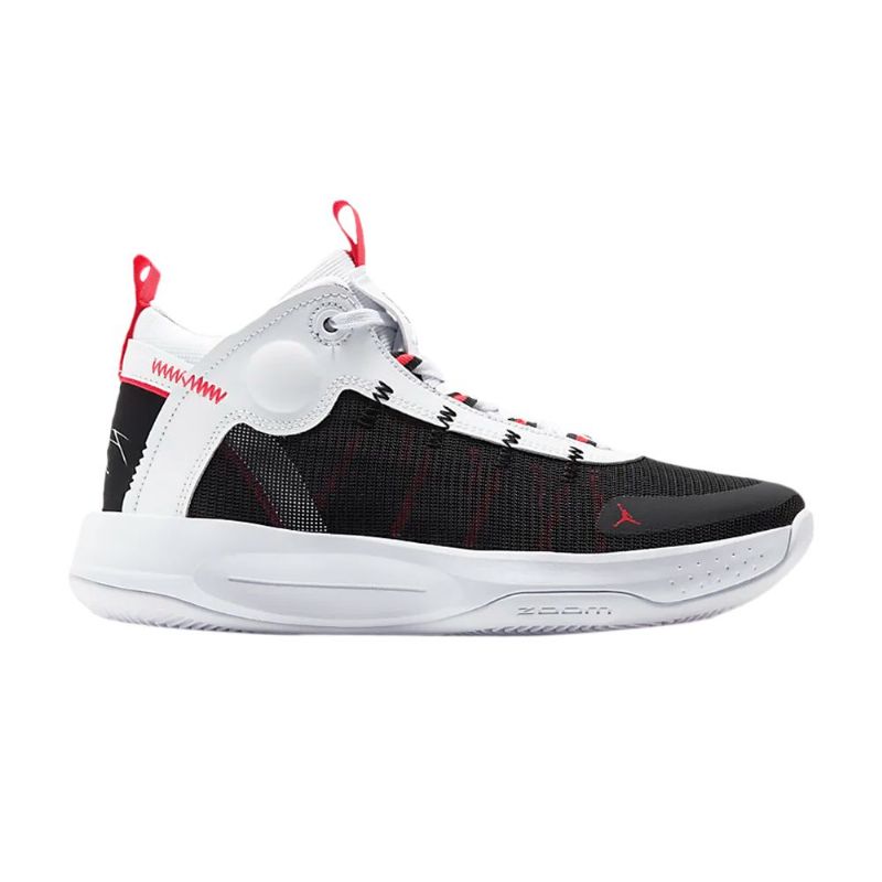 Air Jordan Jumpman 2020 Valkoiset Mustat Punaiset Hopeiset Miesten Kengät