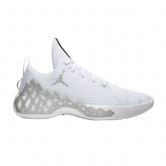 Air Jordan Jumpman Diamond Low Valkoinen Hopea Miesten Kengät
