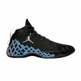 Air Jordan Jumpman Diamond Mid Musta Hopeansiniset Miesten Kengät