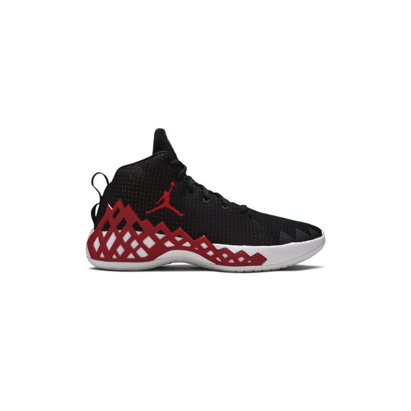 Air Jordan Jumpman Diamond Mid Musta Punainen Valkoinen Miesten Kengät