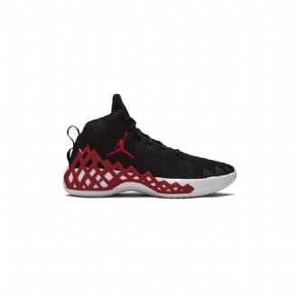 Air Jordan Jumpman Diamond Mid Musta Punainen Valkoinen Miesten Kengät