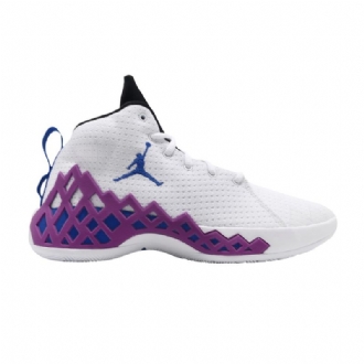 Air Jordan Jumpman Diamond Mid Pf Valkoinen Sininen Violetti Miesten Kengät
