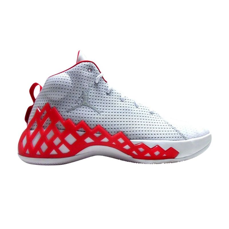 Air Jordan Jumpman Diamond Mid Tb Valkoiset Punaiset Miesten Kengät