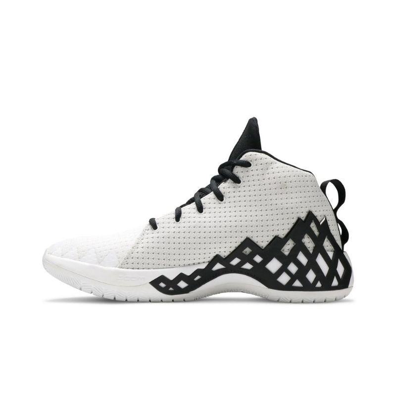 Air Jordan Jumpman Diamond Mid Valkoinen Mustat Miesten Kengät