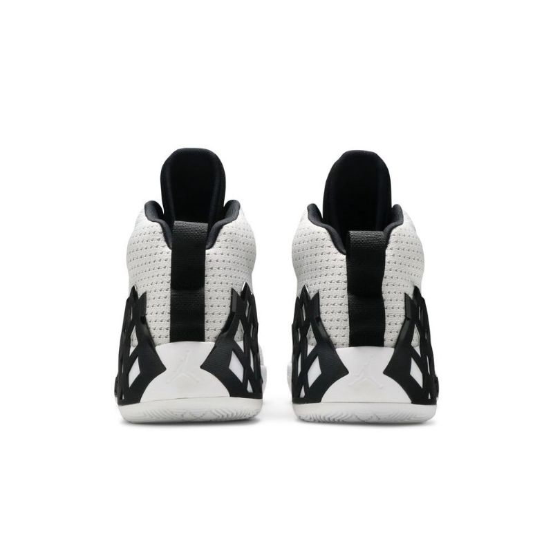 Air Jordan Jumpman Diamond Mid Valkoinen Mustat Miesten Kengät