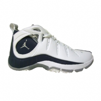 Air Jordan Jumpman Jeter Clutch Valkoinen Tummansininen Miesten Kengät
