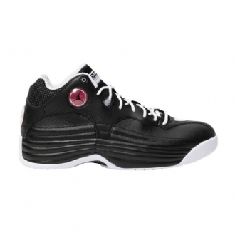 Air Jordan Jumpman Team 1 Mustavalkoiset Punaiset Miesten Kengät
