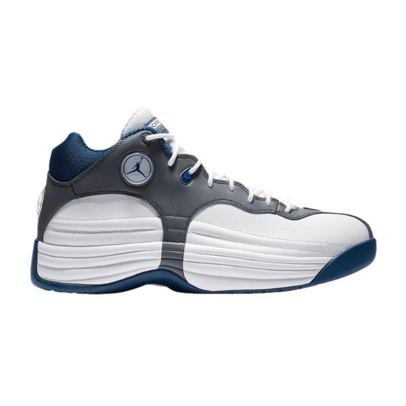 Air Jordan Jumpman Team 1 Valkoiset Siniharmaat Miesten Kengät