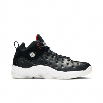 Air Jordan Jumpman Team 2 Mustat Punaiset Miesten Kengät