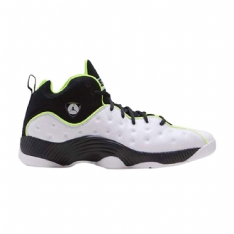 Air Jordan Jumpman Team Ii Valkoiset Mustat Vihreät Miesten Kengät
