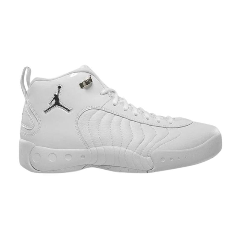 Air Jordan Jumpman Team Pro Valkoiset Hopeiset Miesten Kengät