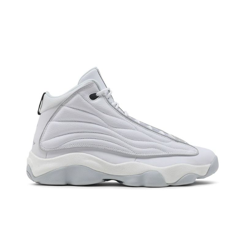 Air Jordan Pro Vahvat Valkoiset Miesten Kengät