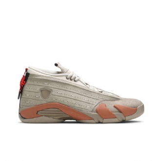 Air Jordan 14 Clot Retro Matalanharmaat Vaaleanpunaiset Miesten Kengät