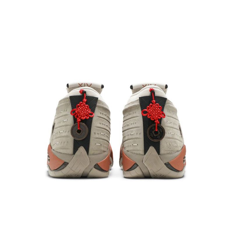Air Jordan 14 Clot Retro Matalanharmaat Vaaleanpunaiset Miesten Kengät
