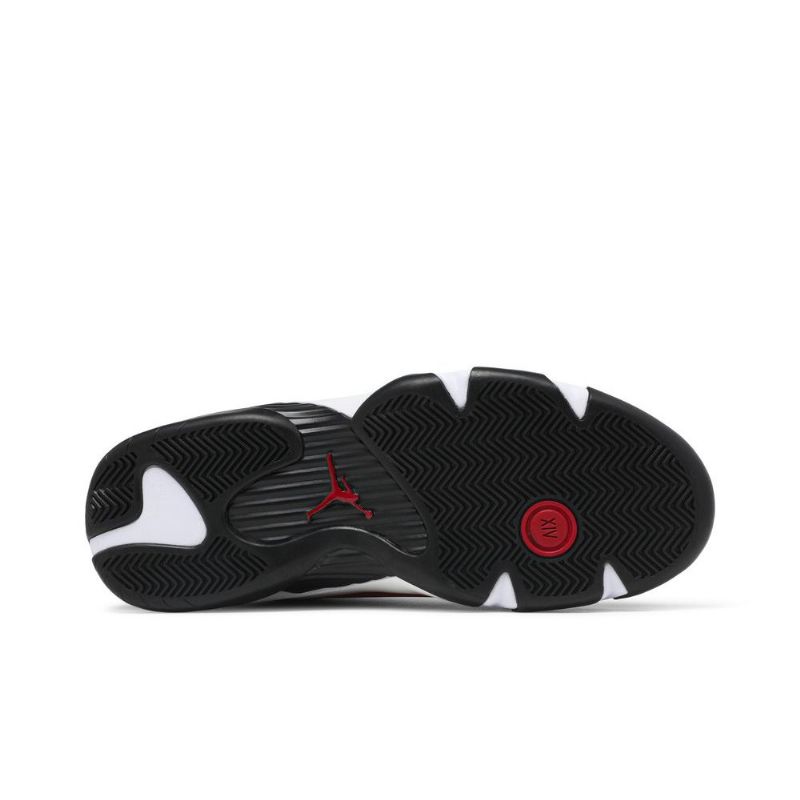Air Jordan 14 Retro Musta Punainen Valkoinen Miesten Kengät