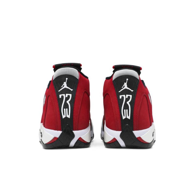 Air Jordan 14 Retro Musta Punainen Valkoinen Miesten Kengät